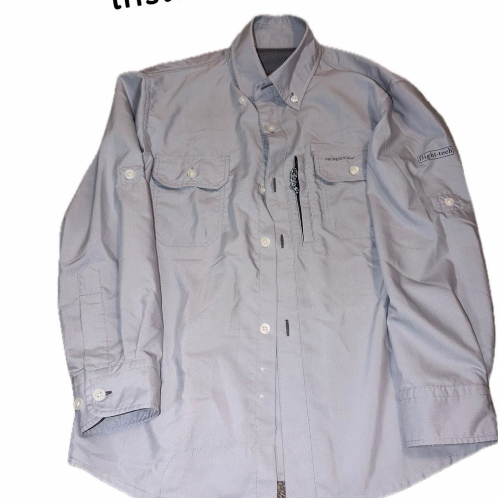 Properly Tied Youth LD Offshore Fishing Shirt size 8